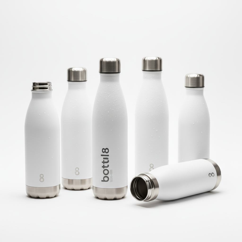 Koop nu de Premium Ecofles 750 ml met rietje bij